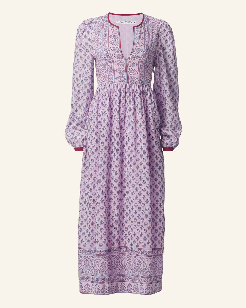 Winifred Lilac Bhutti Dress