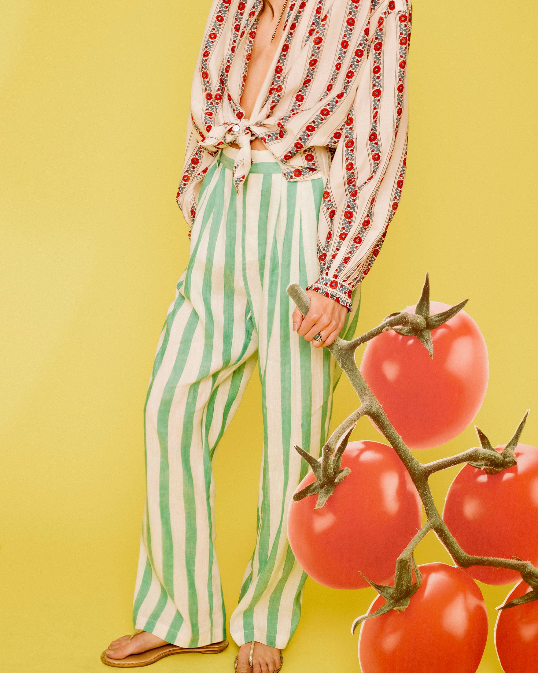 Ludi Lavender Crochet Top