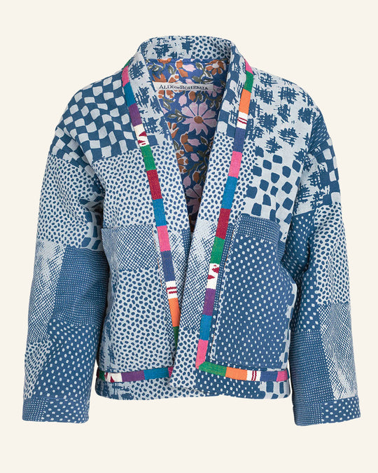 Siri Indigo Kimono Jacket