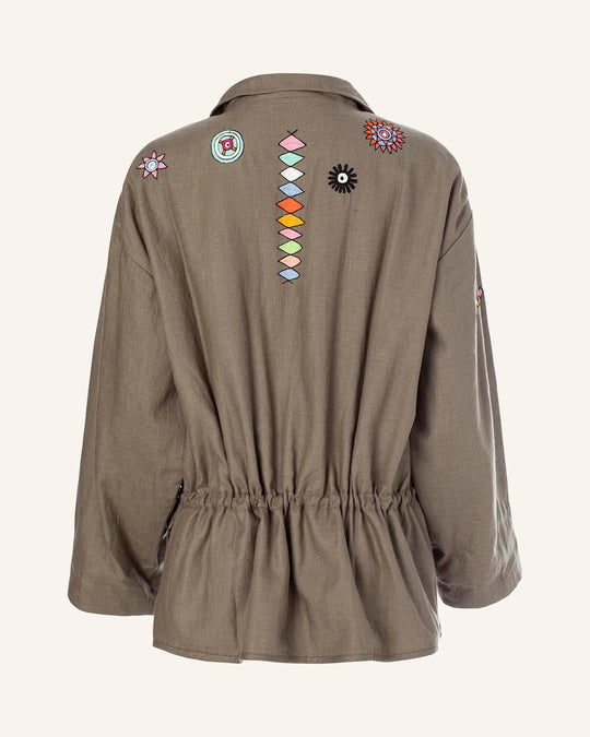 Commando Sage Embroidered Jacket