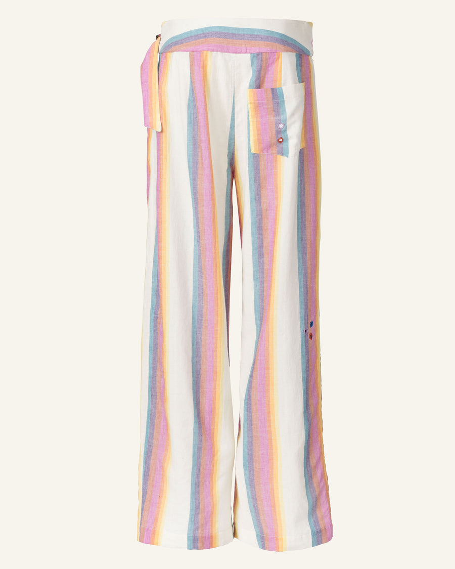 Georgia Satin Stripe Marne Pant