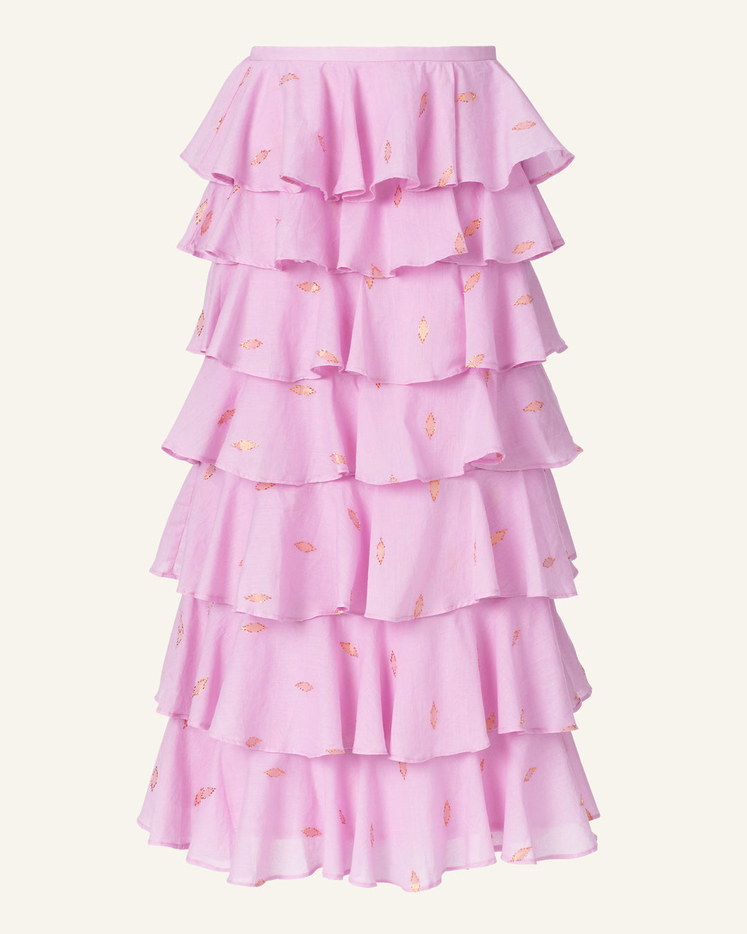Tasha Pinky Ruffle Skirt