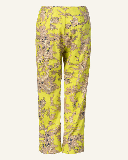 Penny Acid Green Toile Pant