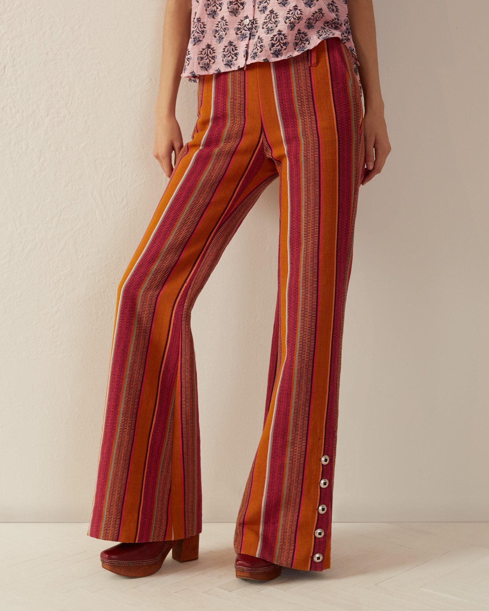 70s hotsell striped pants