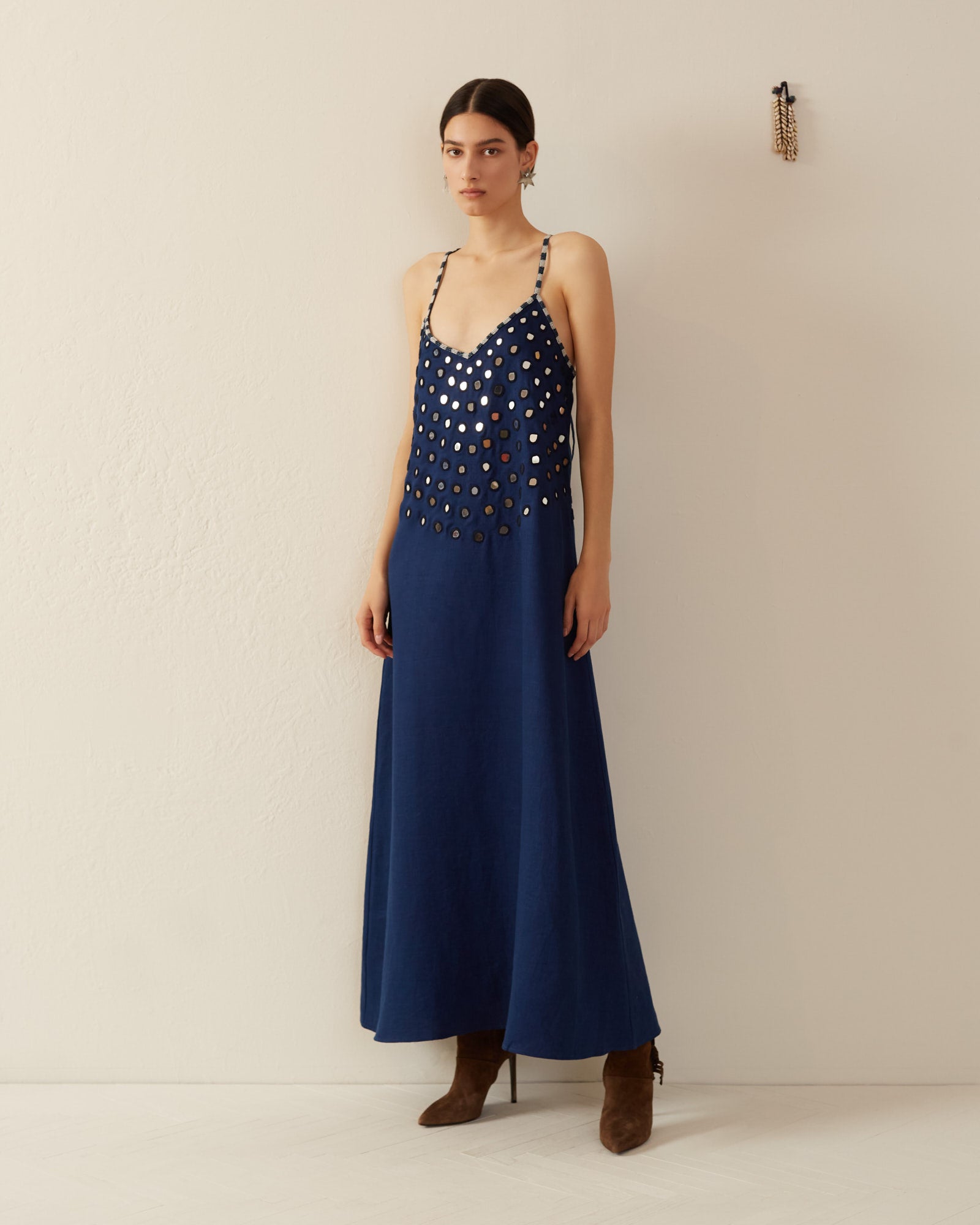 Spice Market Navy Star Dress