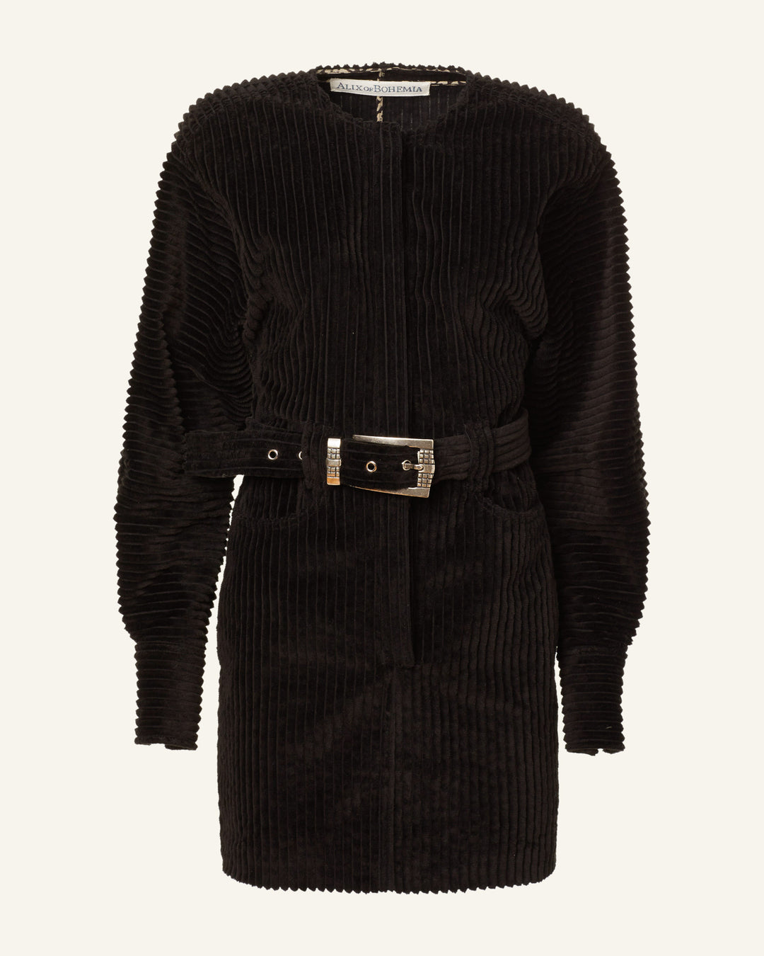 Laurent Licorice Corduroy Dress Laurent Licorice Corduroy Dress