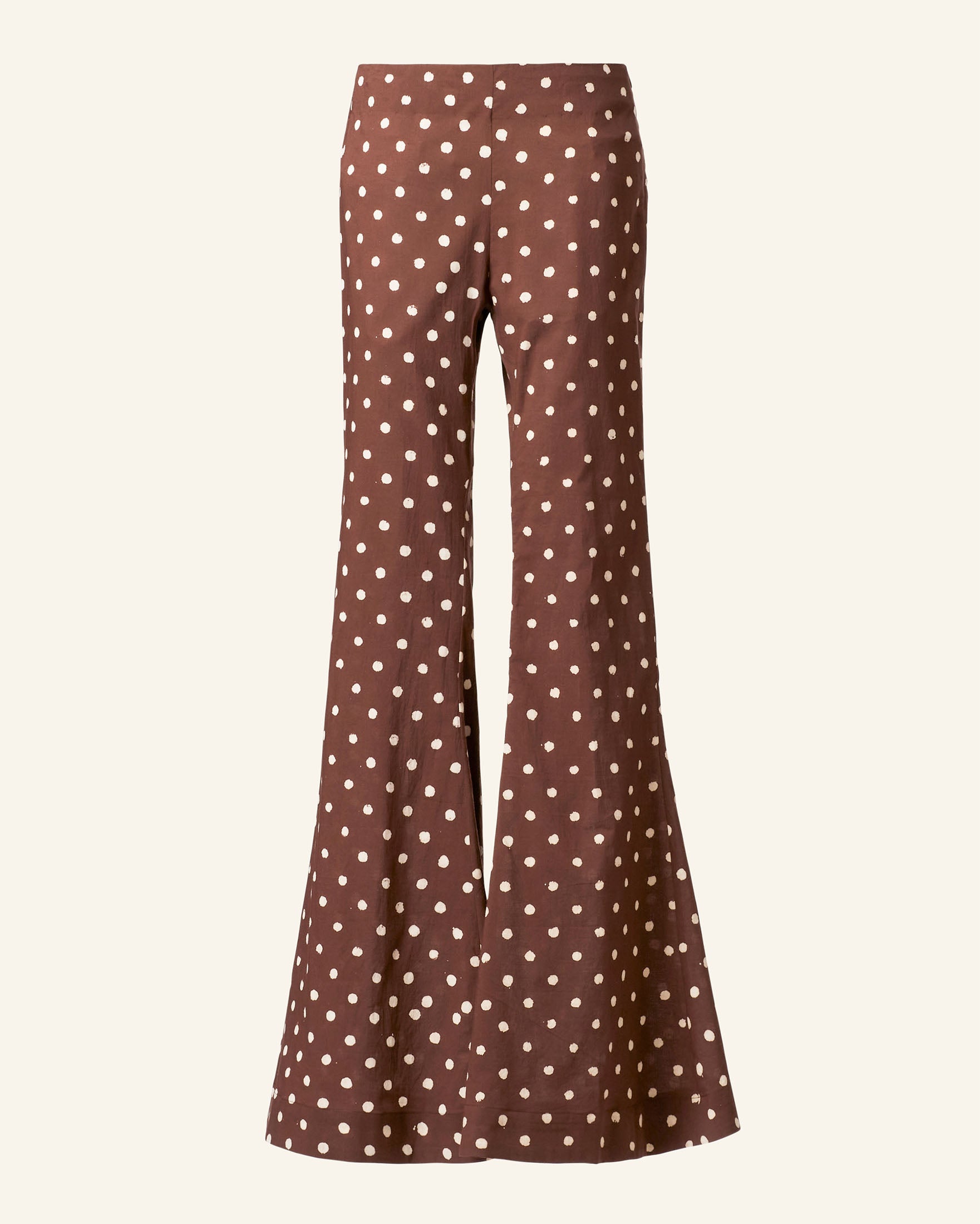 Farah Cocoa Dot Flare Pant