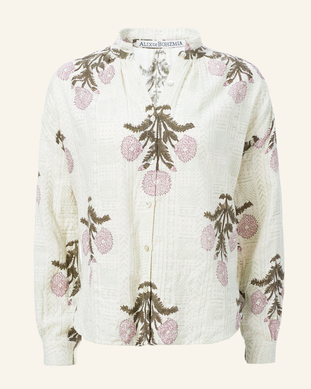 Kiki Blush Triple Bloom Shirt