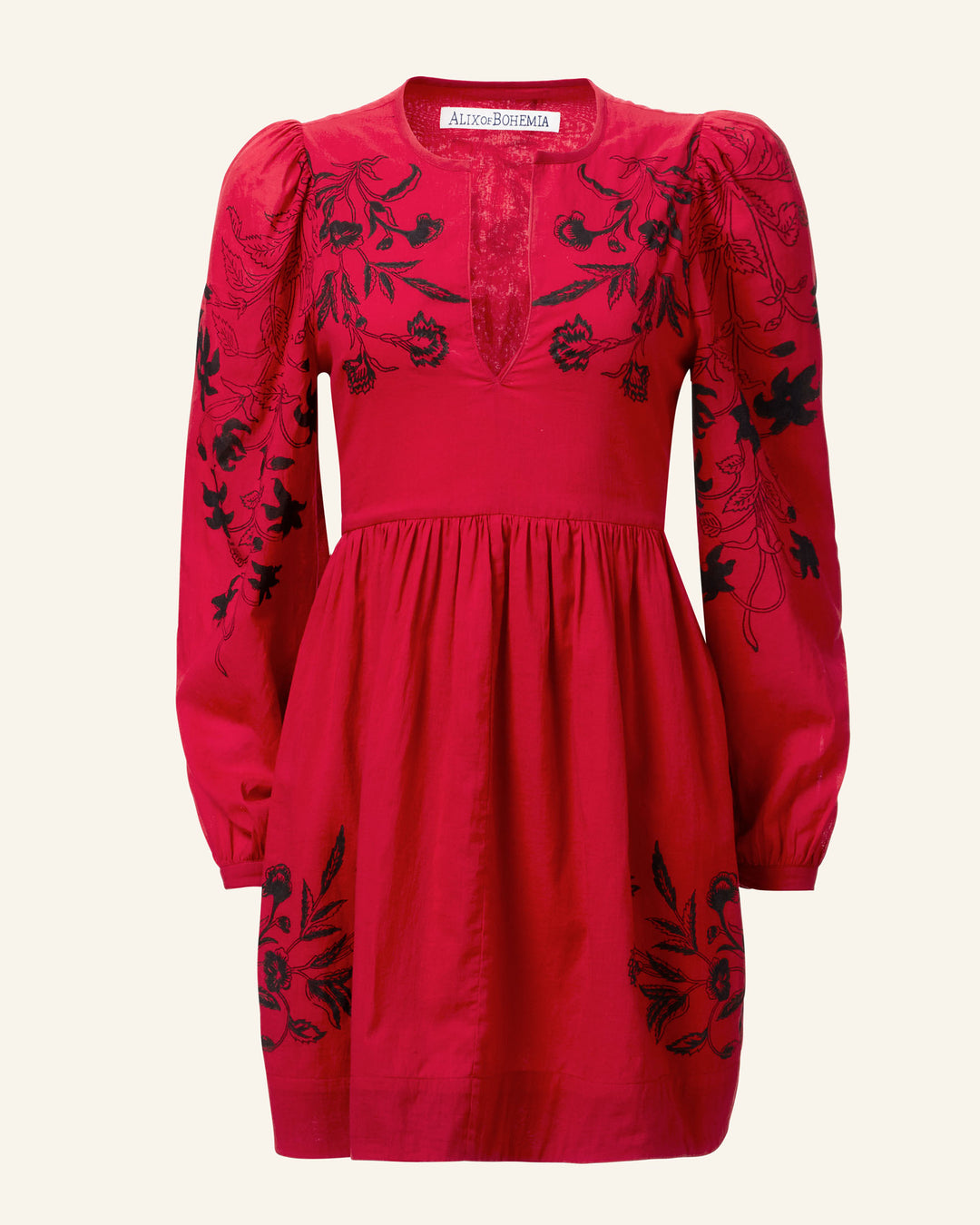 Winslow Cherry Lily Valley Dress