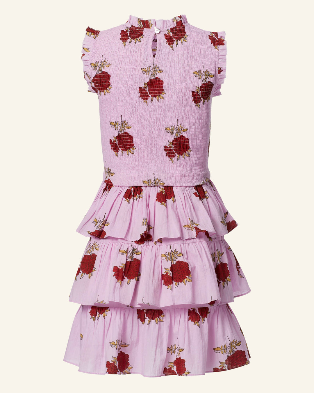 Cabana Ruby Rosette Short Dress
