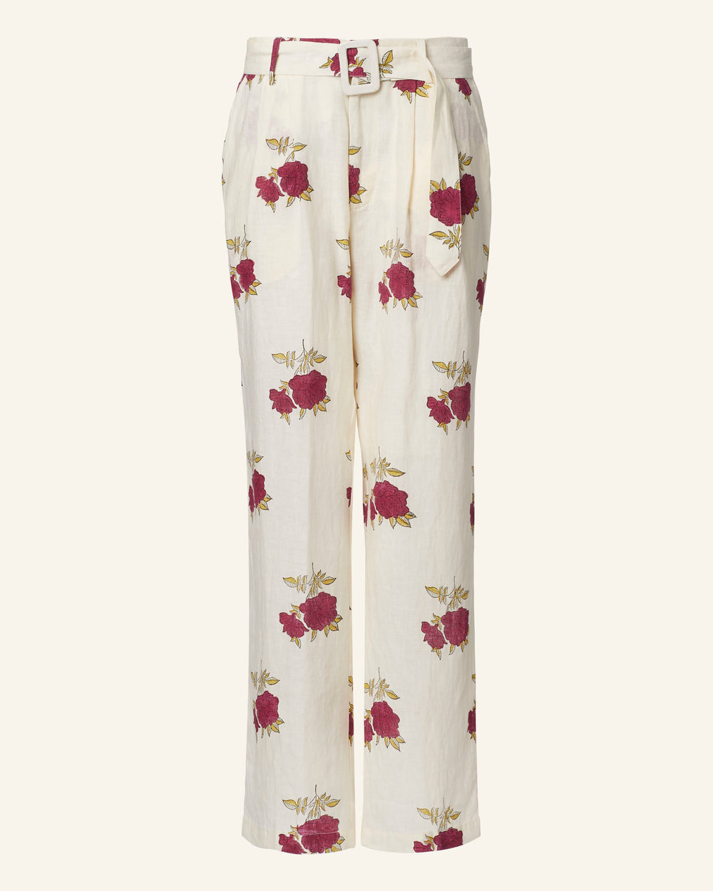 Colette Cerise Rosette Pant