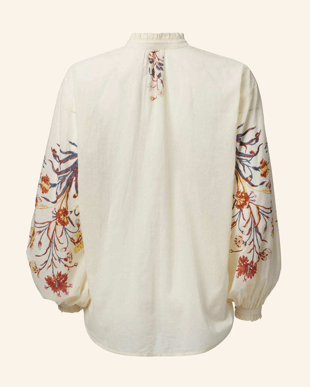 lily white blouse Poet Sun Lily Valley Blouse