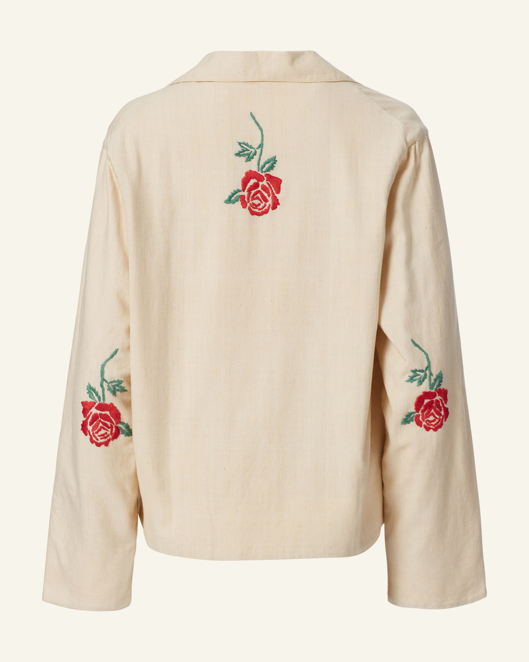 Jacket With Roses Western Blush Rose Jacket