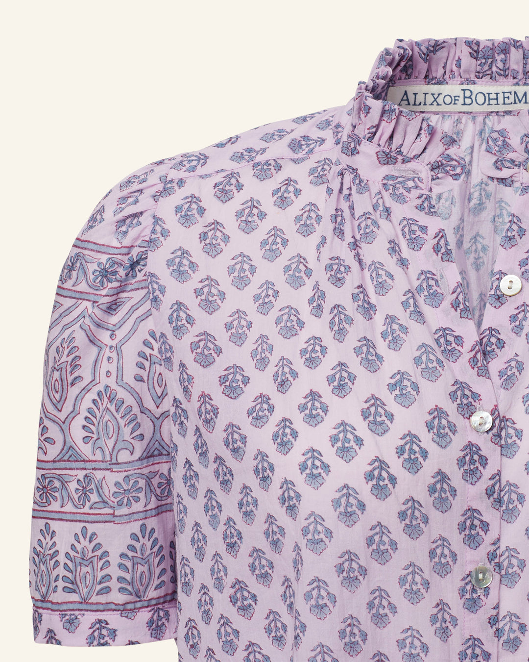 Winnie Lilac Bhutti Shirt