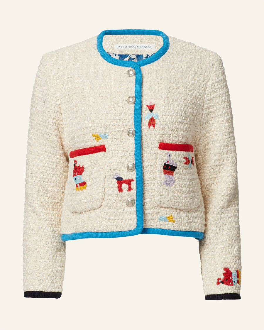 Rhian Jacket Pearl