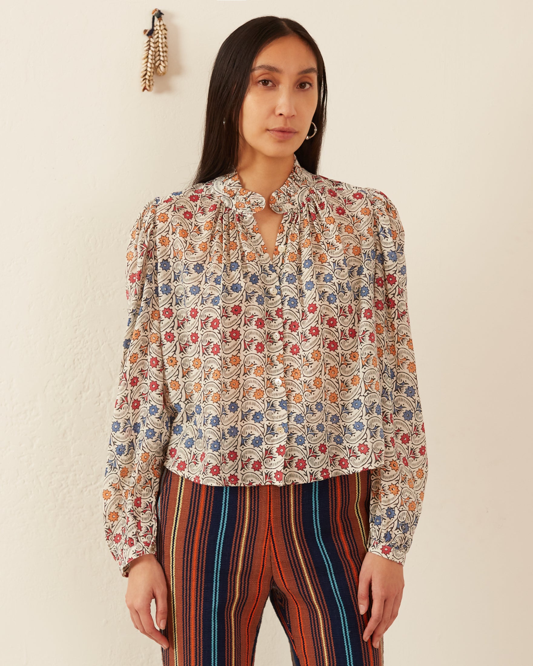 Annabel Wavy Daisy Shirt