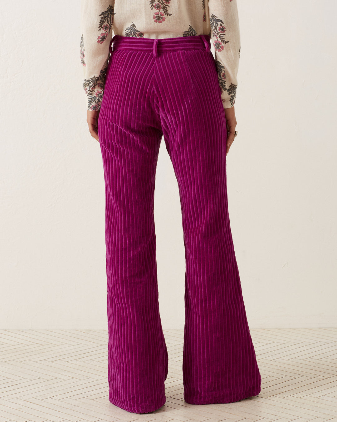 Bunny Violet Velvet Pant