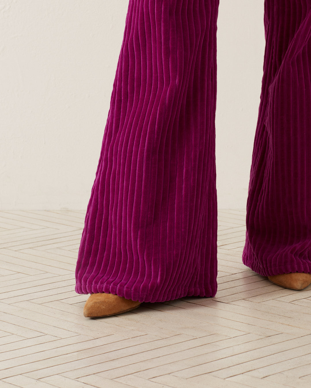 Bunny Violet Velvet Pant