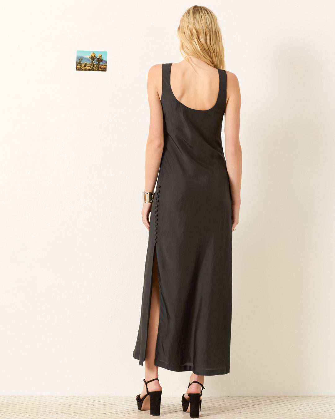 adele linen slip dress ADELE LONG DRESS - Linen