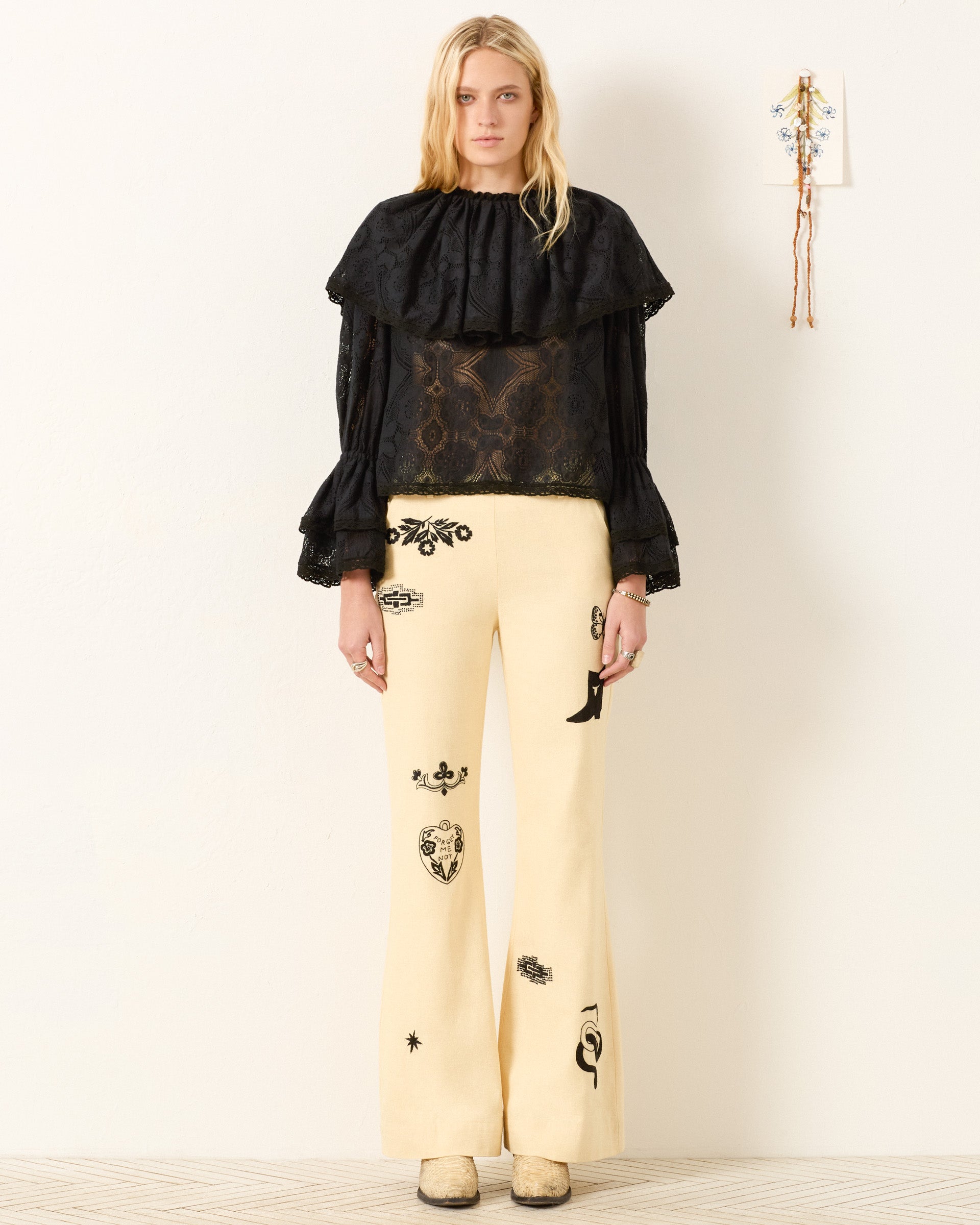 Eloise Shadow Lace Top