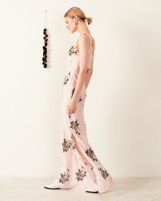 Adele Anemone Silk Dress