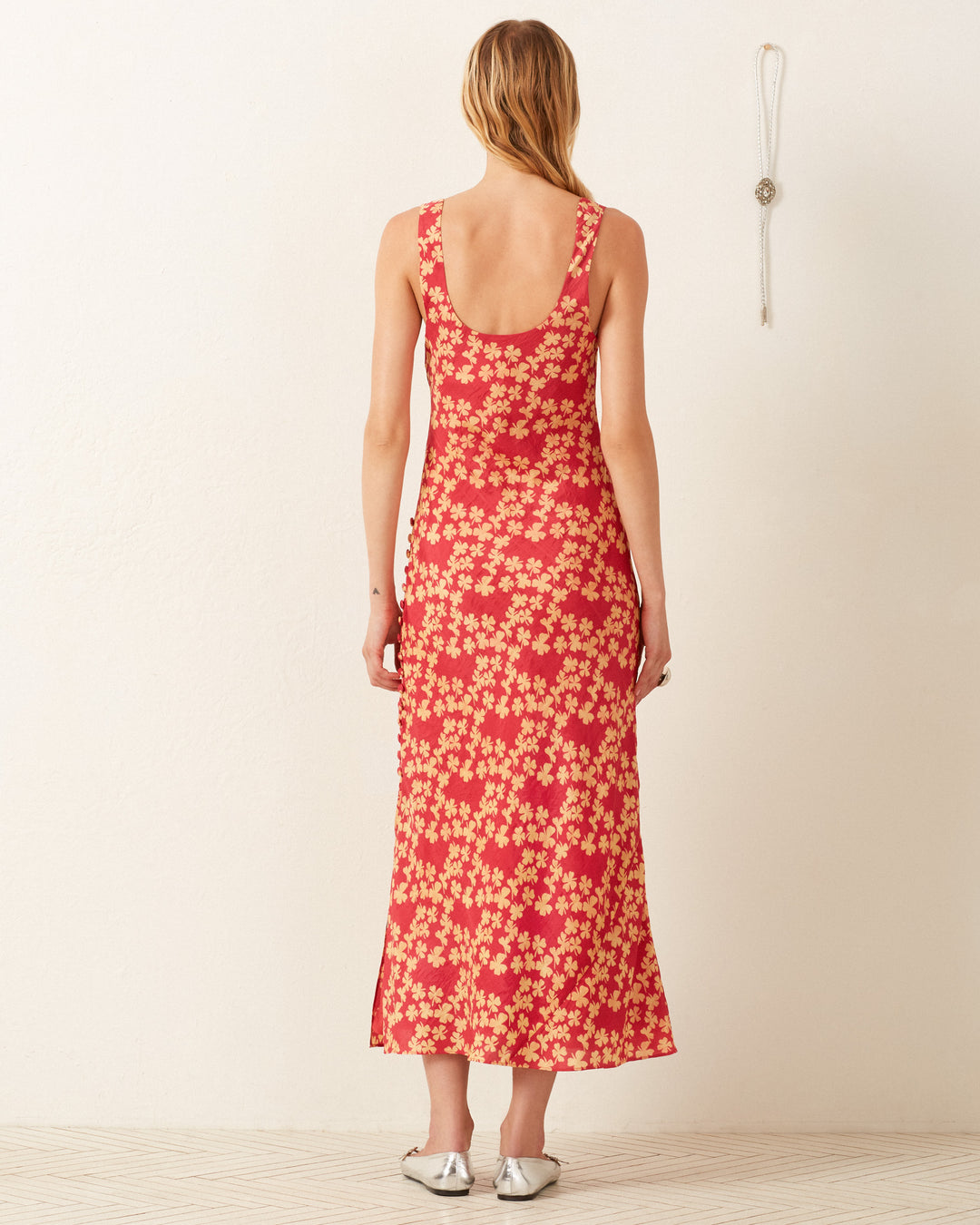 Adele Crimson Clover Dress