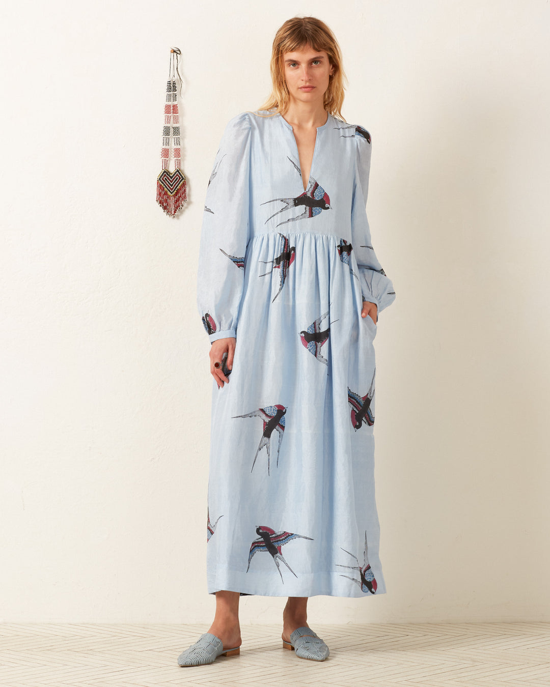 Winifred Swallow Silk Dress Winifred Swallow Silk Dress