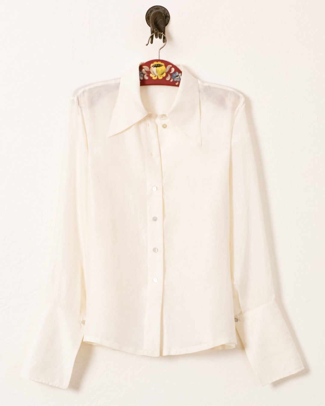 Dana Pearl Silk Shirt