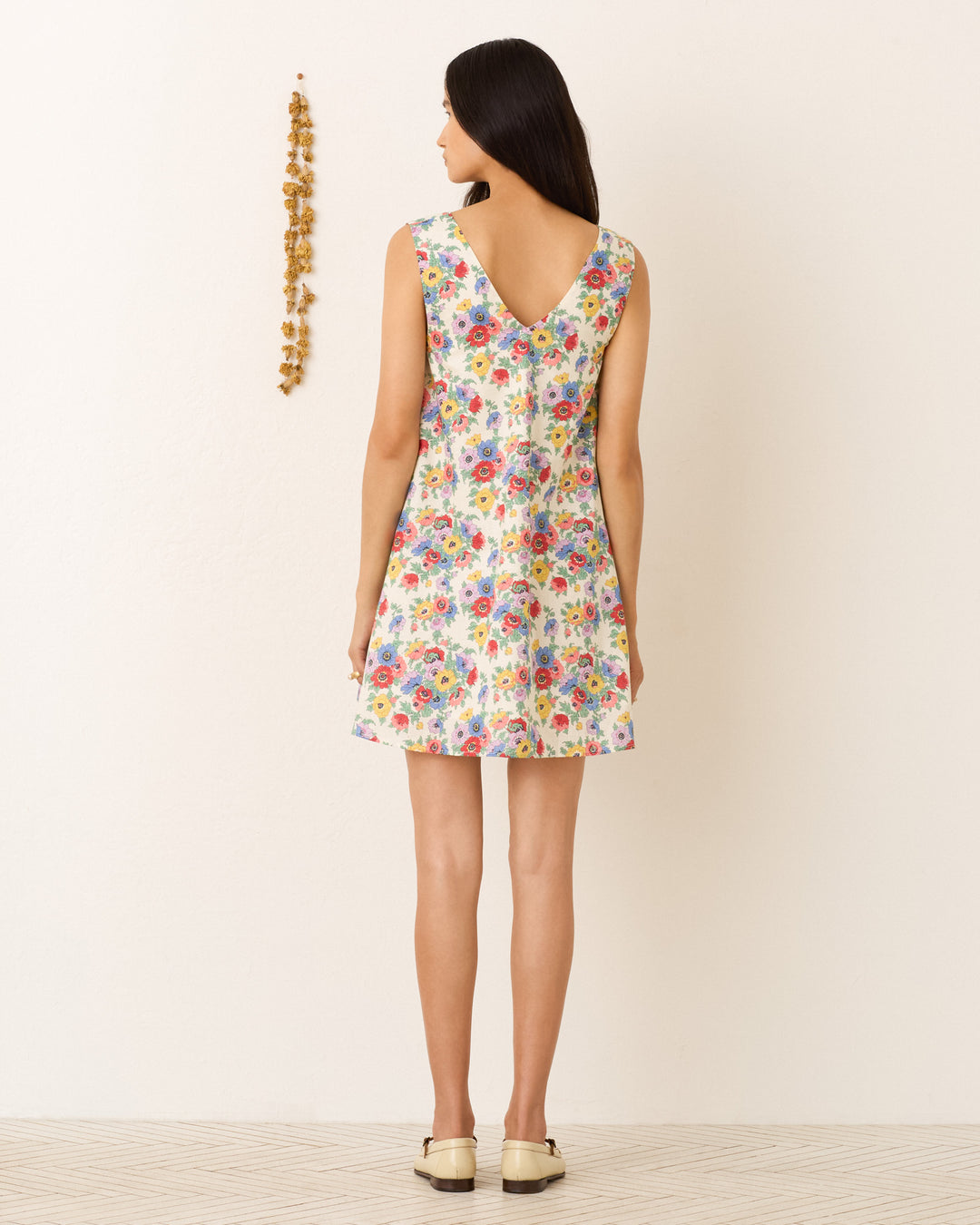 Soleil Wildflower Linen Dress Soleil Wildflower Linen Dress