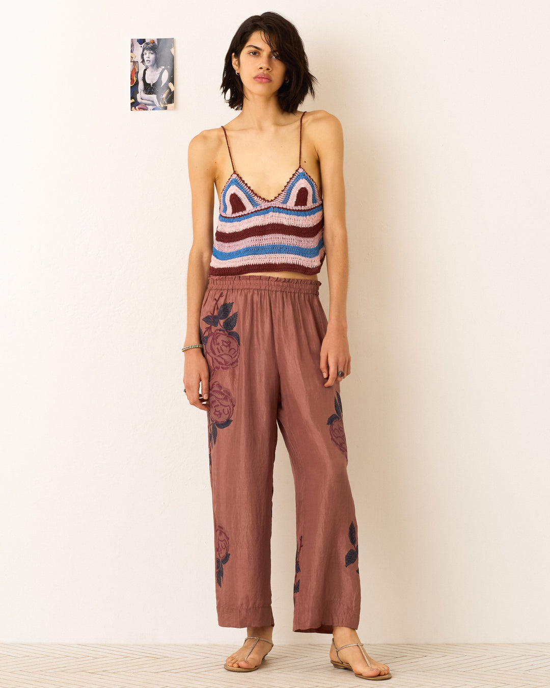 Tate Sorbet Crochet Top