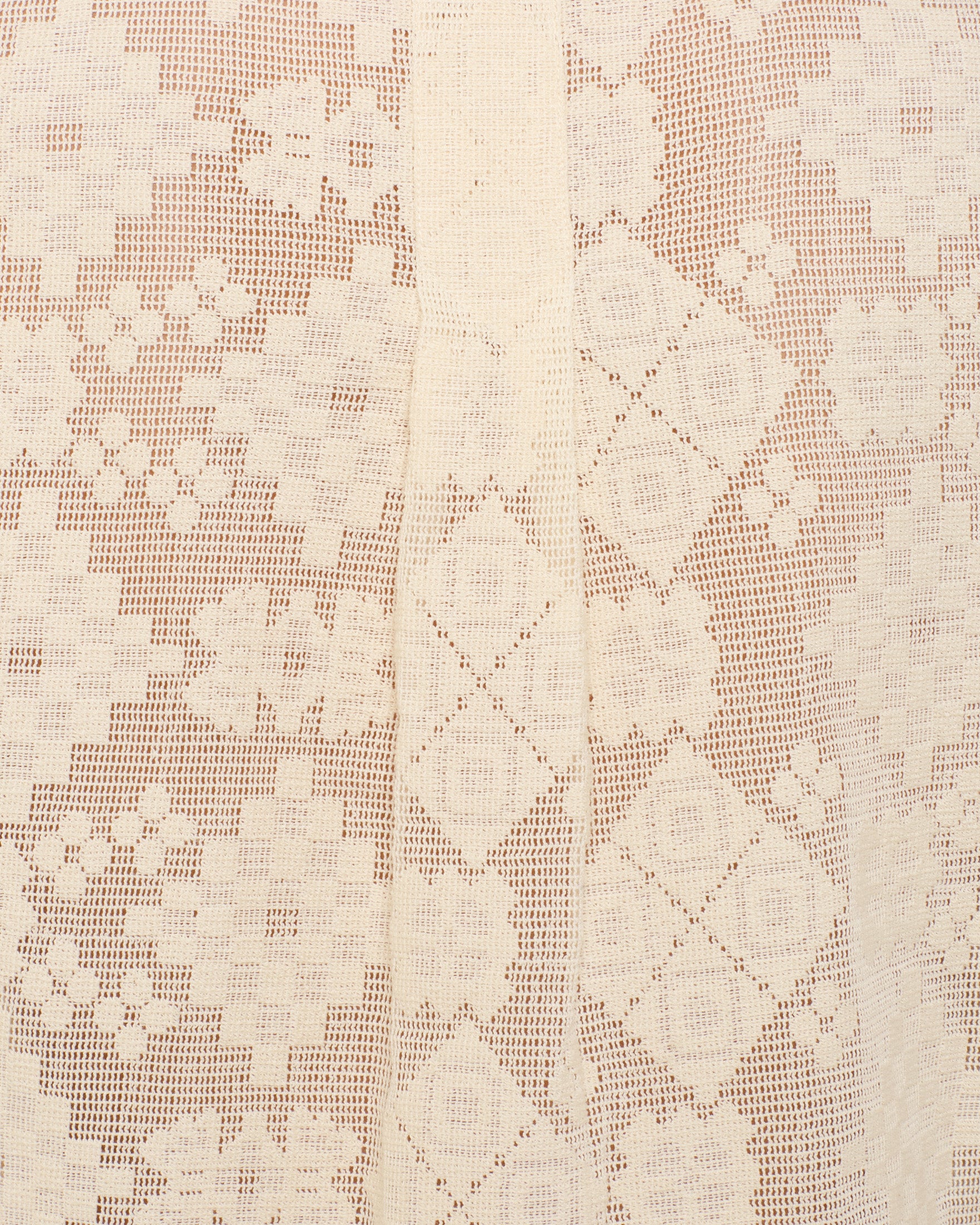 Chance Ecru Tetris Lace Top