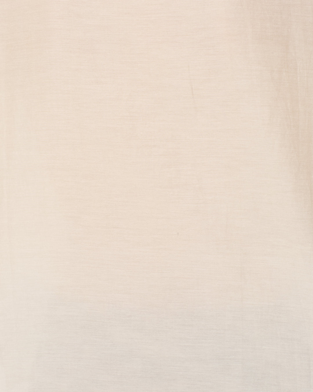 A close-up of the Winn Black Tie Shirt reveals its light beige, hand-loomed fabric with a subtle gradient and visible weave texture.