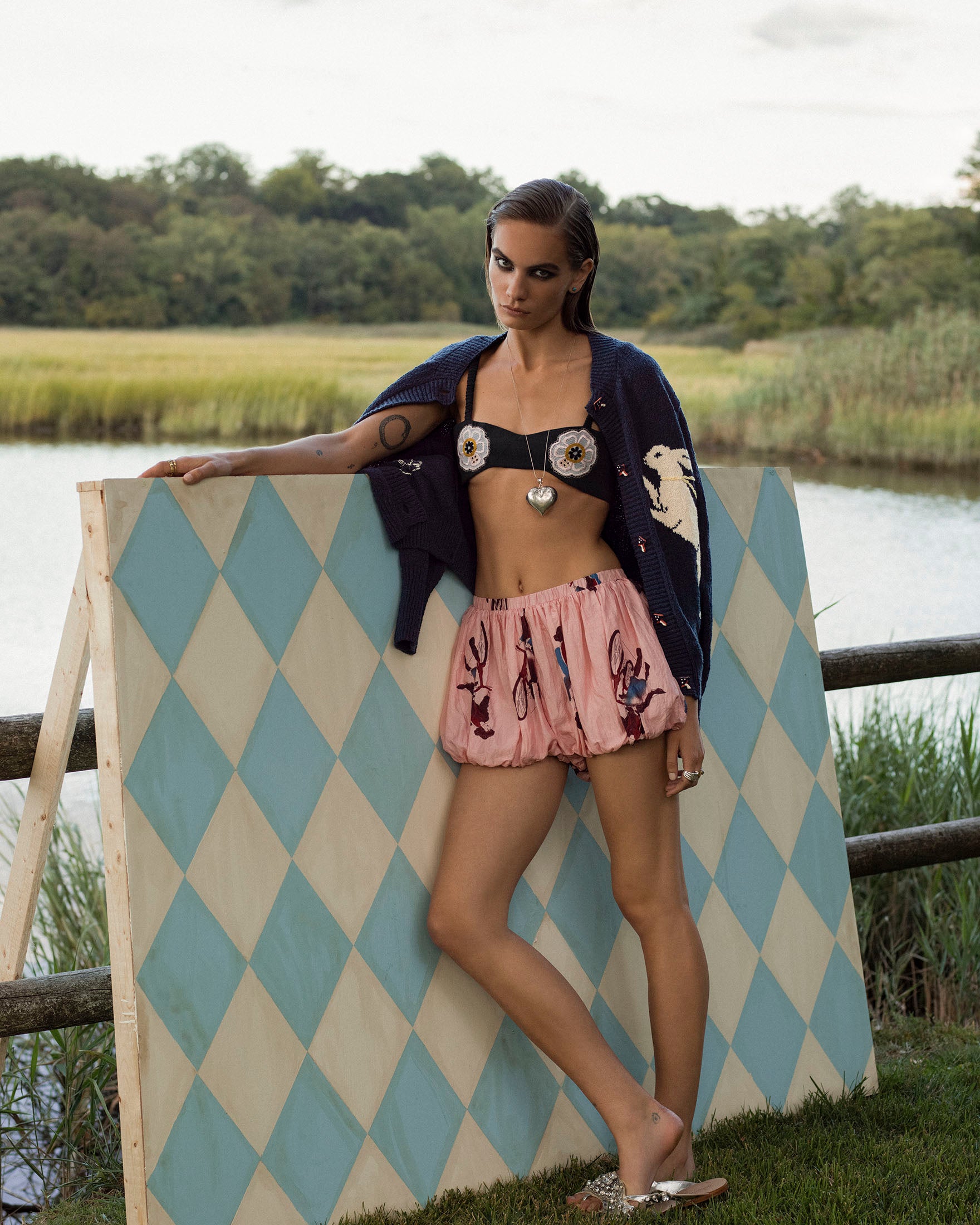 Sammi Midnight Hare Cardigan