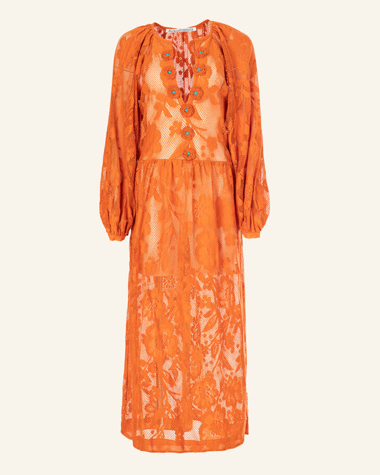 Celeste Orangerie Lace Dress