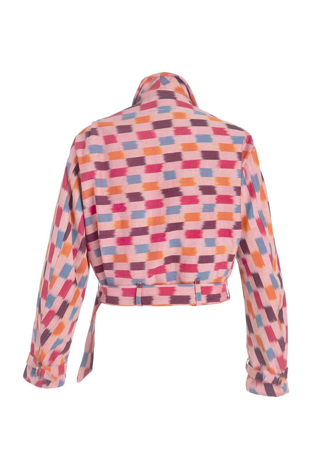 Domino Pink Ikat Jacket
