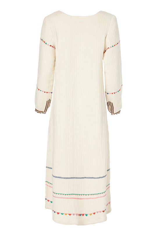 Tali Embroidered Tunic Dress