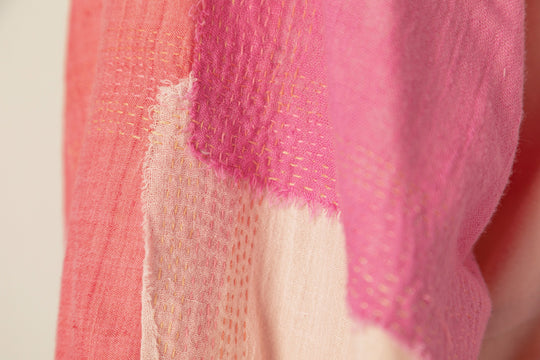 Celeste Pink Sky Sari Dress
