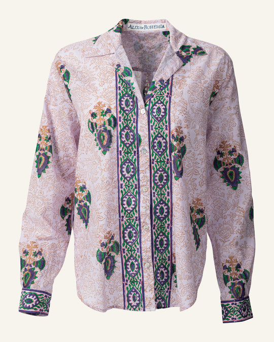 Patti Lavender Fields Shirt