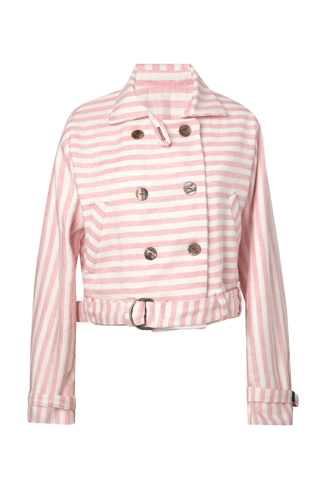 Marina Pink Stripe Jacket