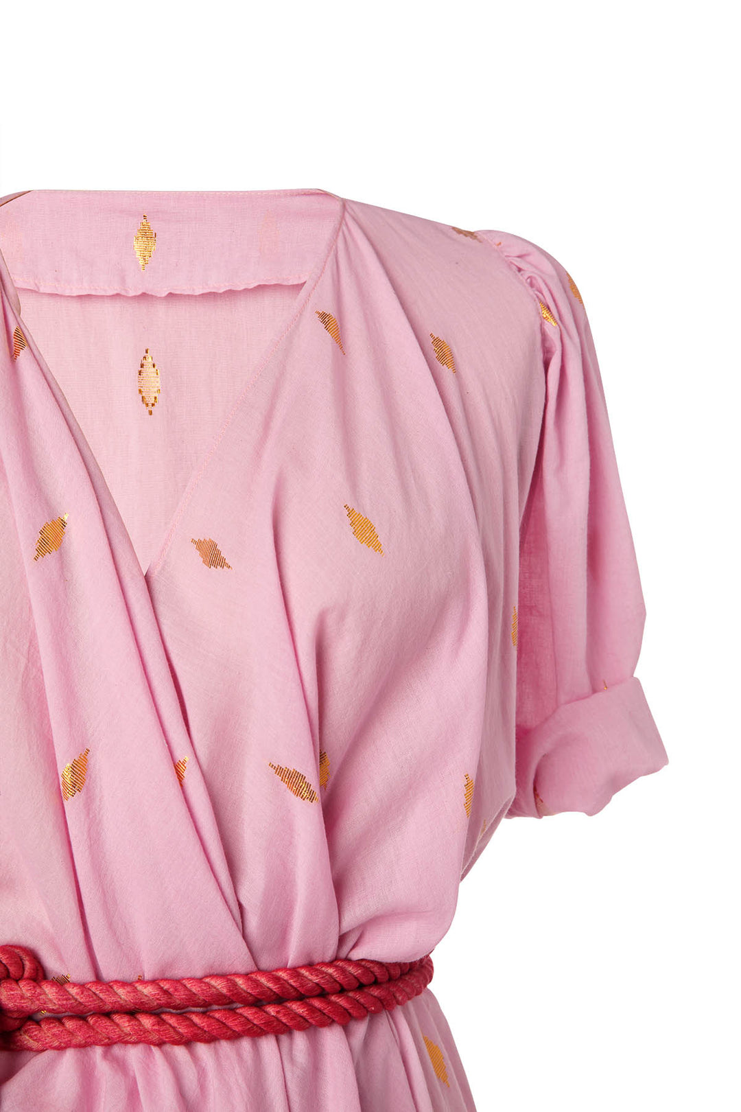 Persephone Pink Jamdani Dress