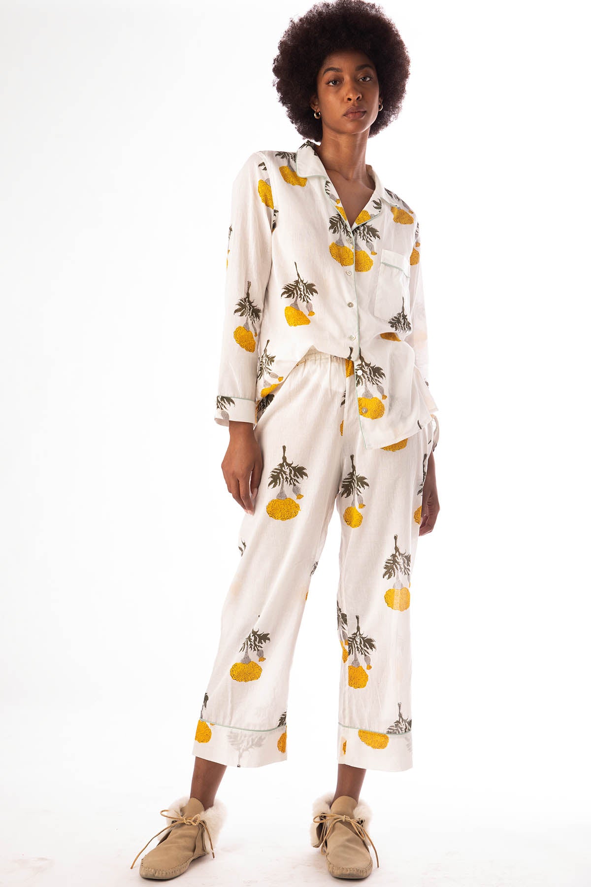 Banana print online pyjamas